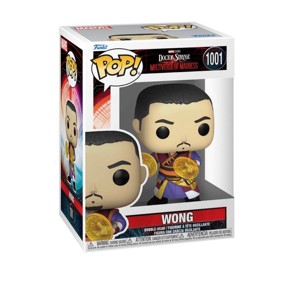 Wong Funko Pop #1001 Doctor Strange Multiverse of Madness NIB Bobble-Head Marvel